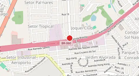 Mapa de Joquei Clube