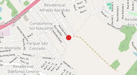 Mapa de Jardim Tesouro