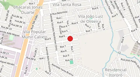 Mapa de Santo Andre