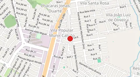 Mapa de Olhos Dagua