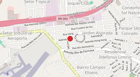 Mapa de Jardim Alvorada