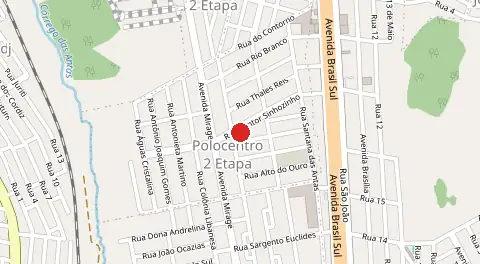 Mapa de Polocentro 2 Etapa