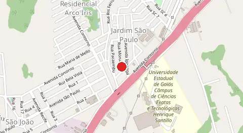 Mapa de Jardim São Paulo