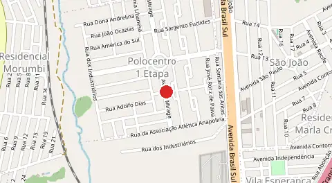 Mapa de Polocentro 1
