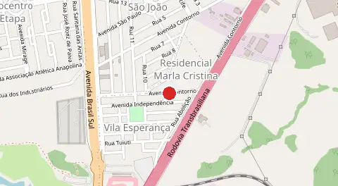 Mapa de Residencial Marla Cristina