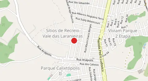 Mapa de Bairro das Laranjeiras