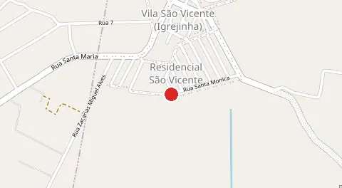 Mapa de Residencial São Vicente