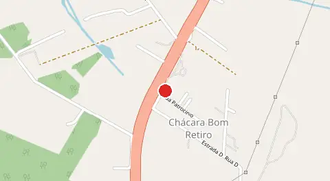 Mapa de Chácaras Bom Retiro