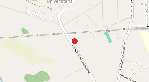 Mapa de Sitios de Recreio Mansoes do Campus