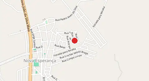 Mapa de Nova Esperança