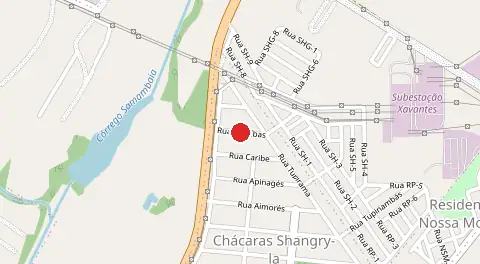 Mapa de Condomínio Shangry La