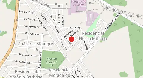 Mapa de Residencial Paraíso