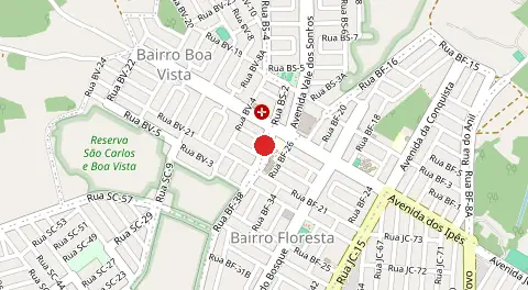 Mapa de Boa Vista