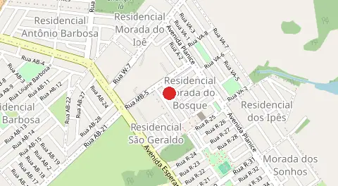 Mapa de Residencial Campos