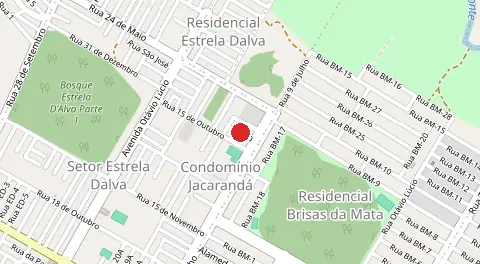 Mapa de Setor Estrela Dalva