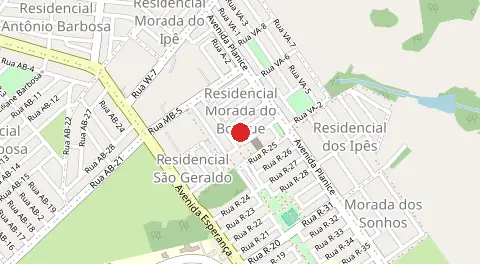 Mapa de Morada do Bosque