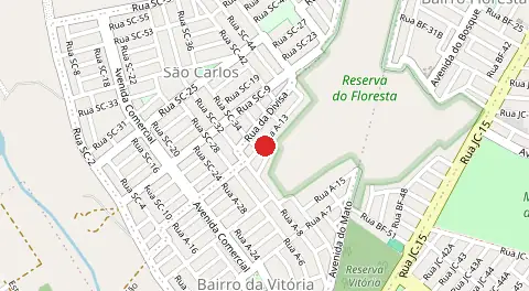 Mapa de Bairro da Vitória