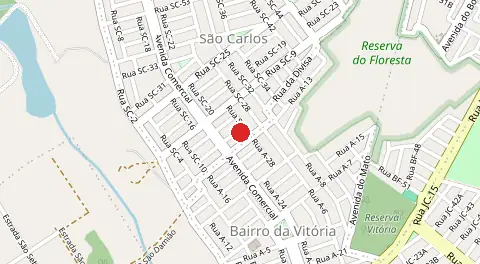 Mapa de São Carlos