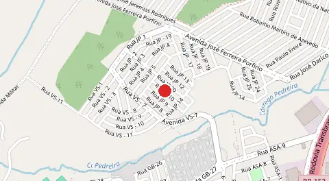 Mapa de Residencial João Paulo II