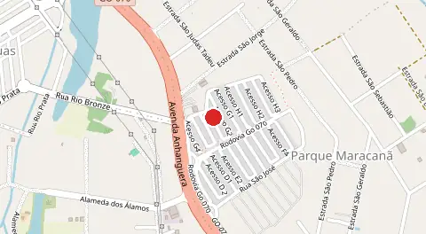 Mapa de Condomínio Vida Bela 1