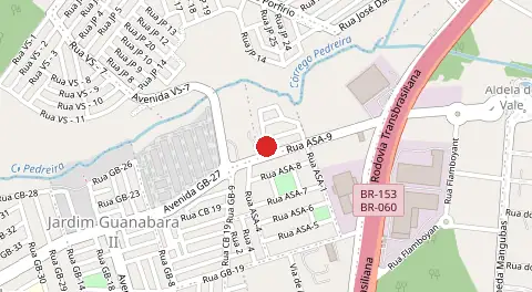 Mapa de Residencial Vale da Serra