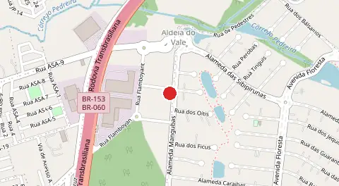 Mapa de Sítio de Recreio Mansoes Bernardo Sayao
