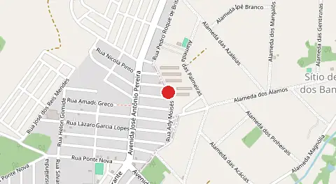 Mapa de Setor dos Bandeirantes