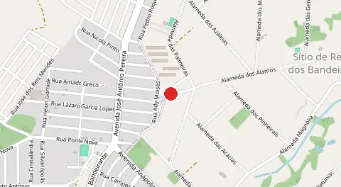 Mapa de Bandeirante