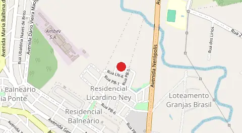 Mapa de Residencial Licardino Ney