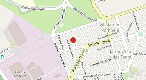 Mapa de Jardim Pompeia