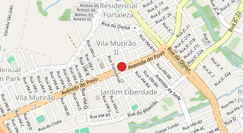 Mapa de Jardim Liberdade