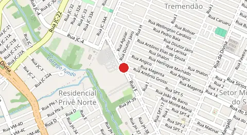 Mapa de Parque Tremendao