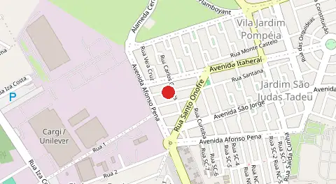 Mapa de Vila Jardim São Judas Tadeu