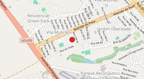 Mapa de Vila Mutirao