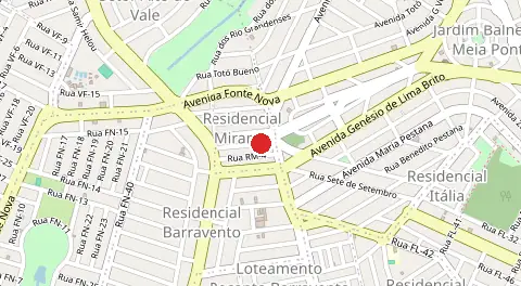 Mapa de Residencial Mirante