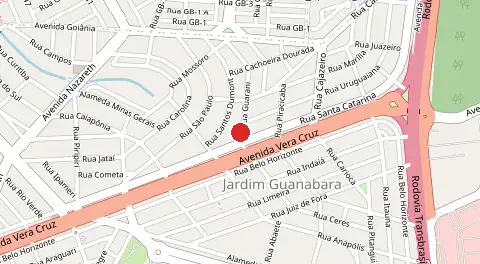 Mapa de Jardim Guanabara