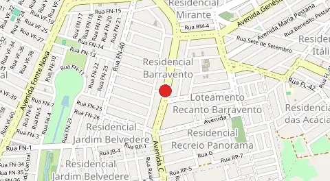 Mapa de Residencial Barravento