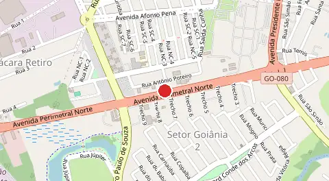 Mapa de Goiania 2