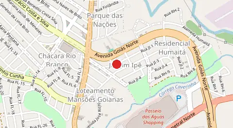 Mapa de Jardim Ipê