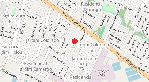 Mapa de Jardim Colorado