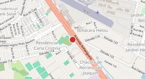 Mapa de Chácaras de Recreio São Joaquim