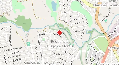 Mapa de Hugo de Morais