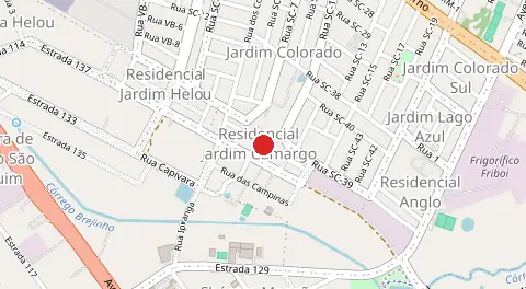 Mapa de Residencial Jardim Camargo