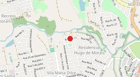 Mapa de Vila Cristina