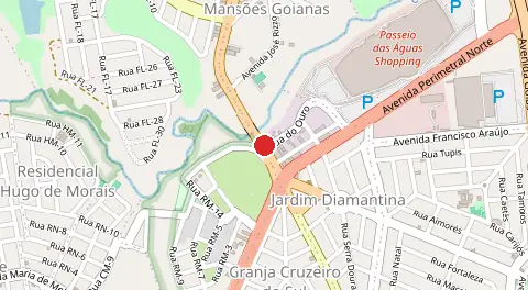 Mapa de Mansoes Goianas
