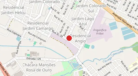 Mapa de Residencial Anglo