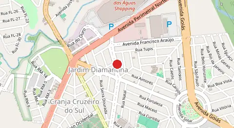 Mapa de Jardim Diamantina