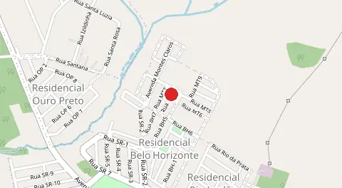 Mapa de Residencial Montes Claros