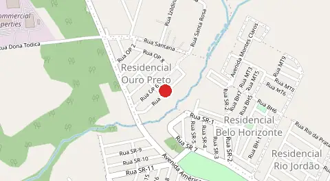 Mapa de Residencial Ouro Preto