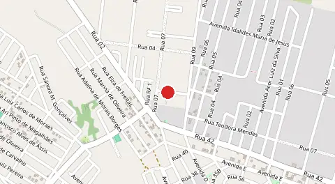 Mapa de Chácara Santa Luzia